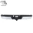 Fit For Ford F-150 2021-2023 Chrome Rear Bumper Assembly W/ Max Tow Sensor Holes