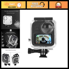 Waterproof Case for GoPro Max Action Camera, Underwater Diving Shell 30M, Bracke