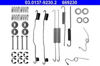 ATE ZubehöRsatz Bremsbacken 03.0137-9230.2 FüR Transit Ford Bus VAS VLS VZS VCS