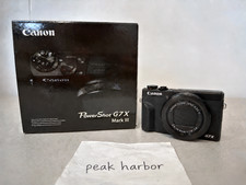 Canon PowerShot G7 X Mark III 20.1MP Point & Shoot 4K Digital Camera - Black