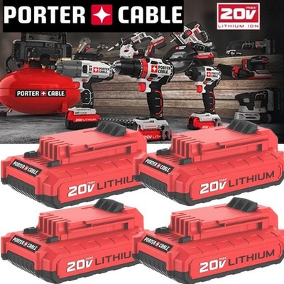 2~4Pack For PORTER CABLE 20V Lithium-Ion Battery 20V Max PCC680L PCC681L PCC685L