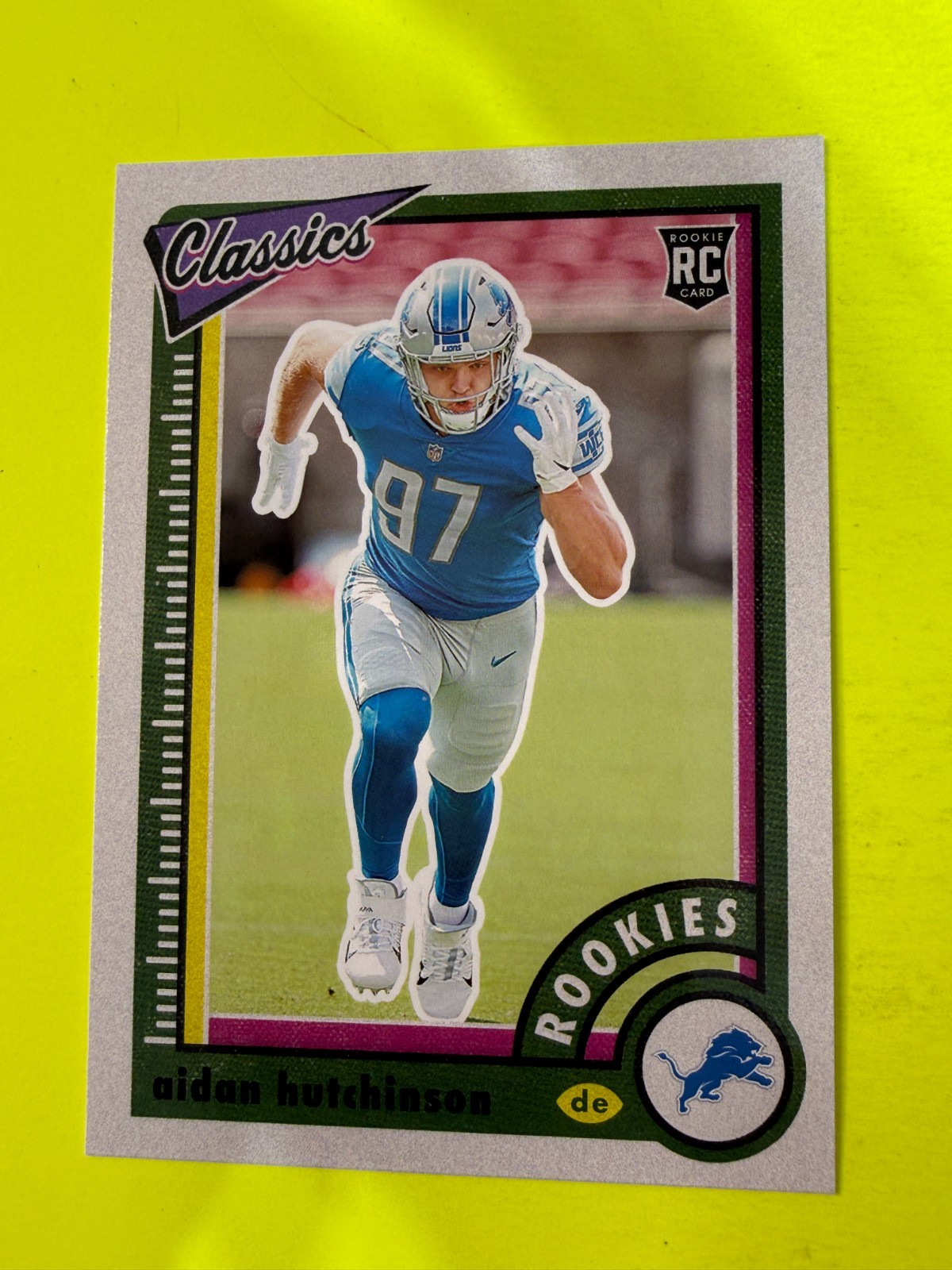 71146 2022 Classics #170 Aidan Hutchinson LIONS RC
