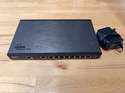 Peplink BPL-ONE-CORE Balance One Core Dual-WAN Router and 8 Port LAN