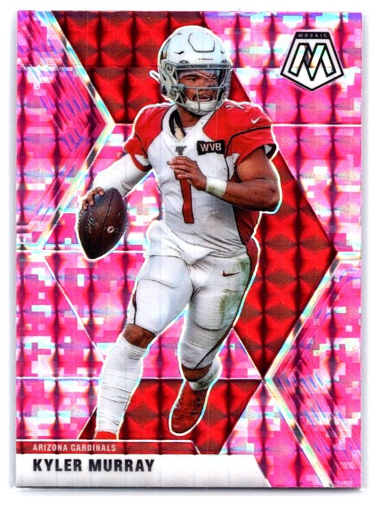 2020 Panini Mosaic #8 Kyler Murray Prizm Camo Pink