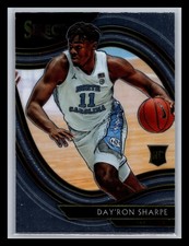 Day'Ron Sharpe North Carolina Tar Heels 2021 Panini Chronicles Draft Picks #296