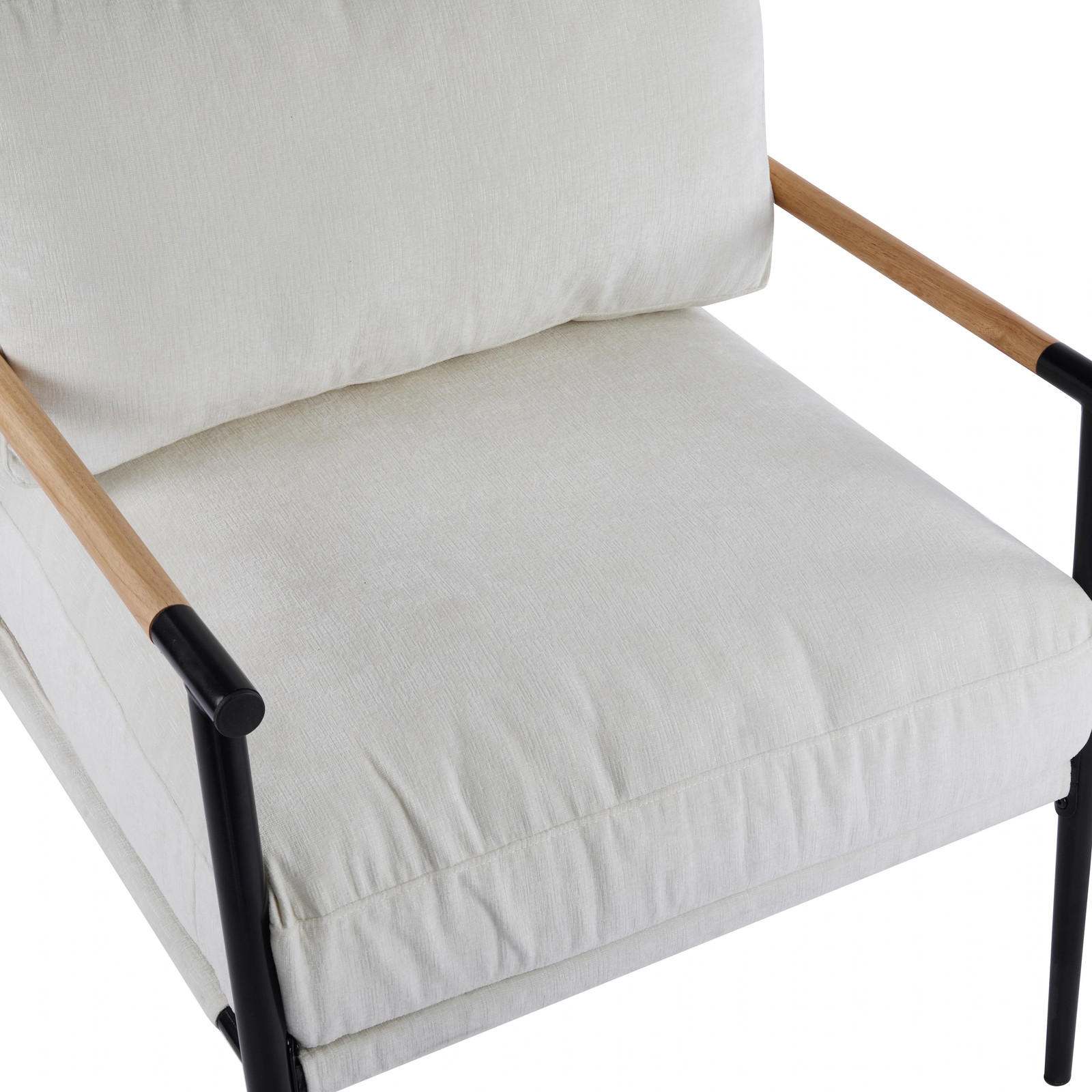 Christopher Knight Home - Varsts Modern Upholstered Accent Chair with Wood Frame
