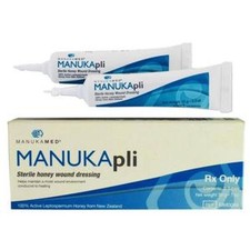 Manukamed Manukapli Sterile Honey Wound Dressing Paste 1/2 ounce Tube Sterile