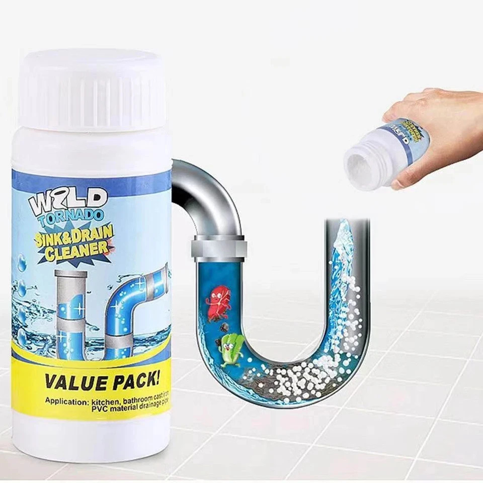 1/2/3PCS Wild Sink and Drain Cleaner,Wild Tornado Sink And Drain Cleaner