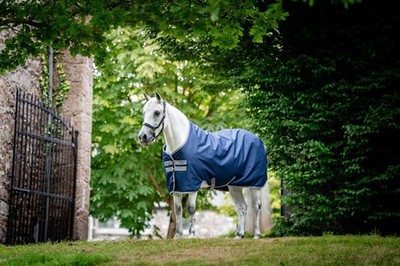 Horseware Amigo  Ripstop 900D Turnout (100g Light) navy Regendecke Weidedecke