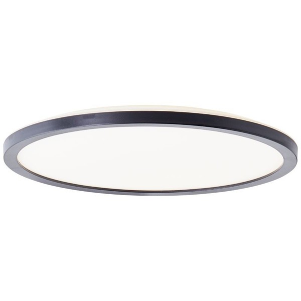 Led Deckenleuchte Deckenlampe Rund 42Cm 4000K Schwarz Lampe Leuchte G99875A76-image
