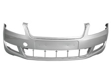 Skoda Fabia 2 10-15 Frontstoßstange lackiert 9156 LA7W Reflexsilber LAGERWARE