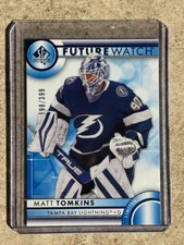 23-24 UD SPA SP Authentic Future Watch Limited Blue #164 MATT TOMKINS /399