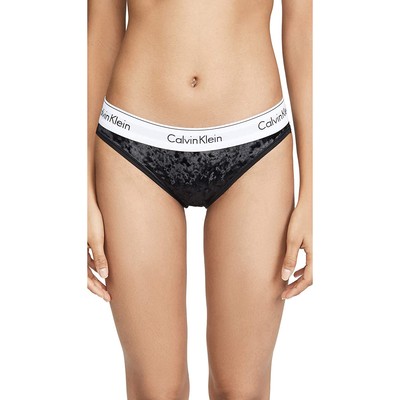 Calvin Klein Underwear Women's Velvet Touch Modern Cotton Bikini Panties