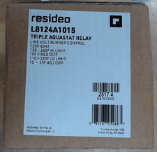 RESIDEO L8124A1015 (TRIPLE AQUASTAT RELAY LINE VOLT BURNER CONTROL 120V 60HZ 13)