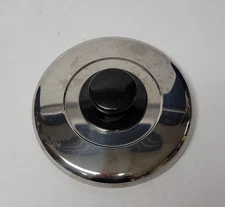 7" Replacement Lid Round Vented Steam Silver Metal Pot Pan Lid