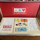 Vintage Careers Board Game 1965 Parker Brothers Complete With Score Pads