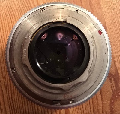 Rarität: Schneider-Kreuznach Xenon 50mm f.1:1.9 für MFT-Kamera und Kodak Reflex.