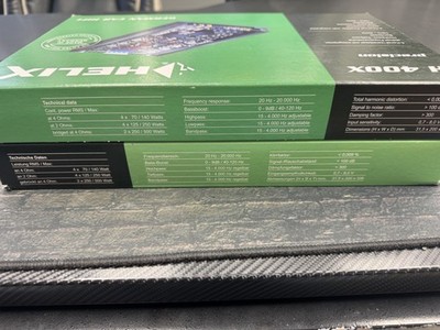 Helix H 400X 4-Channel Car Amplifier 70W RMS Class AB High