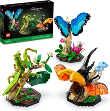 LEGO Ideas The Insect Collection, Fun Gift for Nature Lovers, with Life-Size