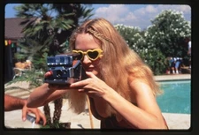 Boogie Nights Heather Graham Rollergirl Polaroid Camera Original Transparency