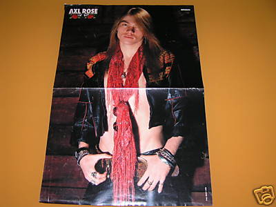 GUNS N ROSES & BATMANS RUCKKEHR - MAGAZIN POSTER