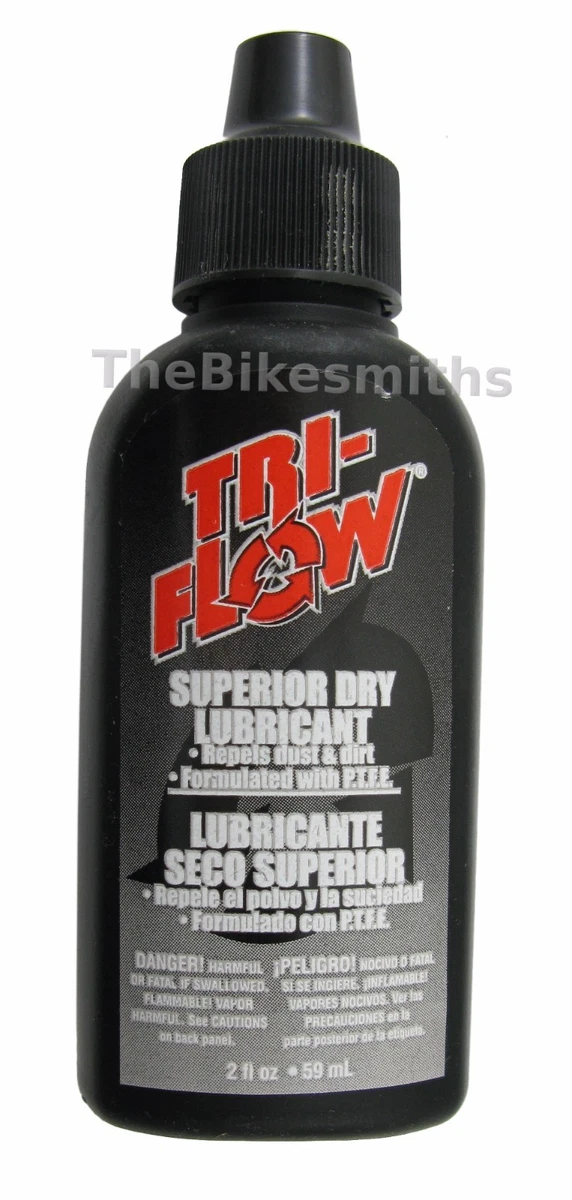 Triflow 2oz Drip Superior DRY Lube Lubricant Triflow Teflon Bike