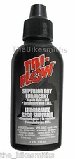 Triflow 2oz Drip Superior DRY Lube Lubricant Triflow Teflon Bike Chain Tri-flow 