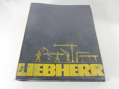Betriebsanleitung / Handbuch Liebherr Turmdrehkran 80 HC Stand 04/1983