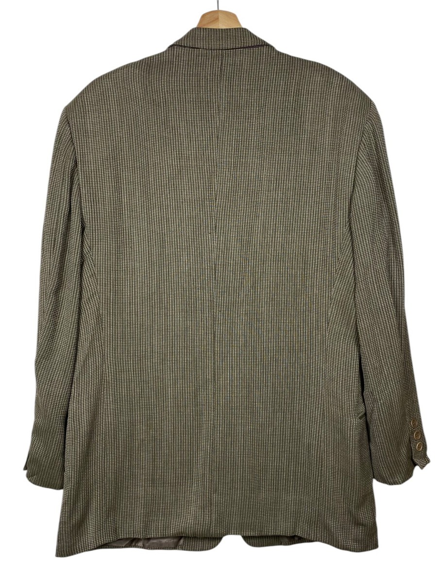 Giorgio Armani Le Collezioni Blazer Suit Jacket Virgin Wool Vtg