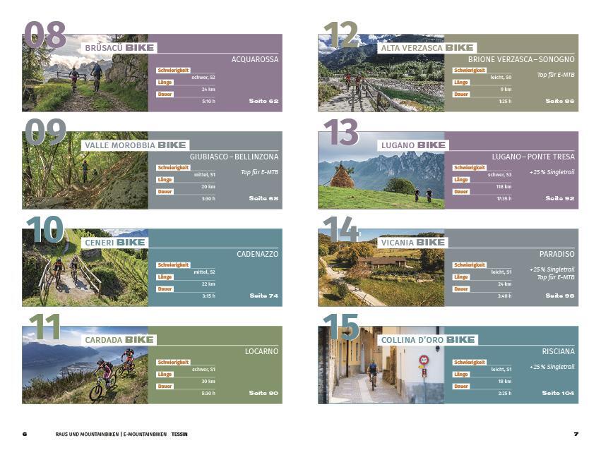 Thumbnail - Tessin Raus Und Mountainbiken | E-mountainbiken Hallwag Kü ...