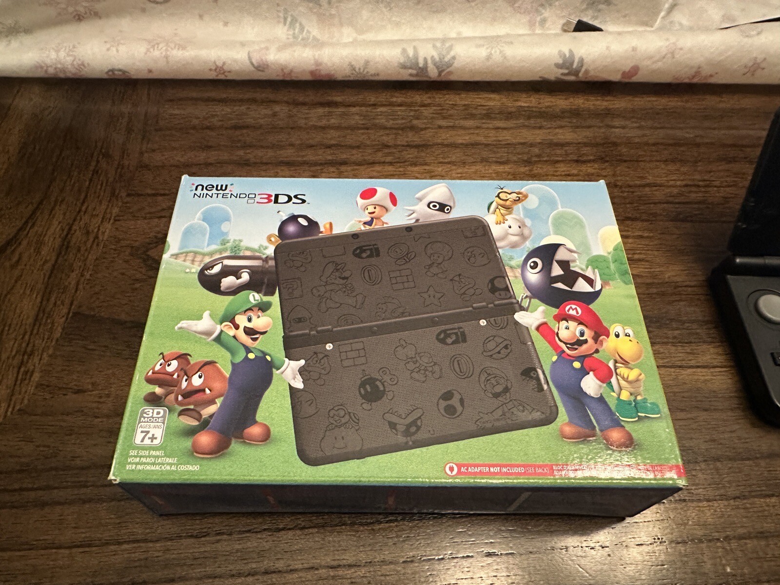 New Nintendo 3ds Super Mario Black Edition 6 Game Bundle RARE eBay