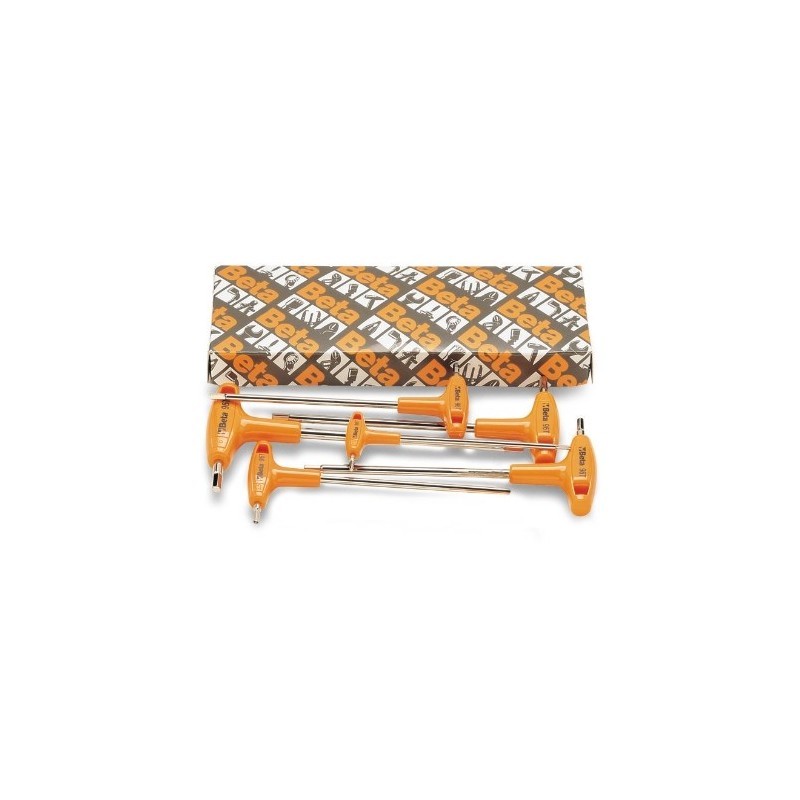 Offerta Set 6 Chiavi Esagonali Beta con Maniglia a T Cromate