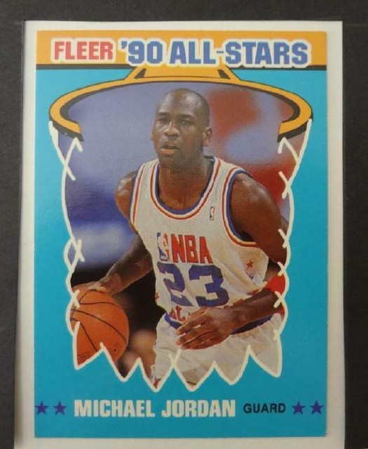 michael jordan 1990 fleer all stars 5