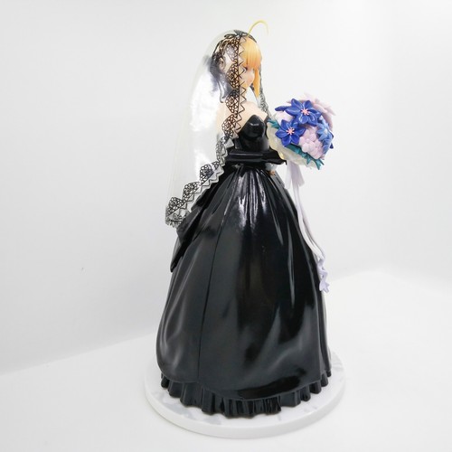Fate/stay Night 10th Anniversary Limited Black Wedding Dress Saber Figure Statue - Picture 2 of 24