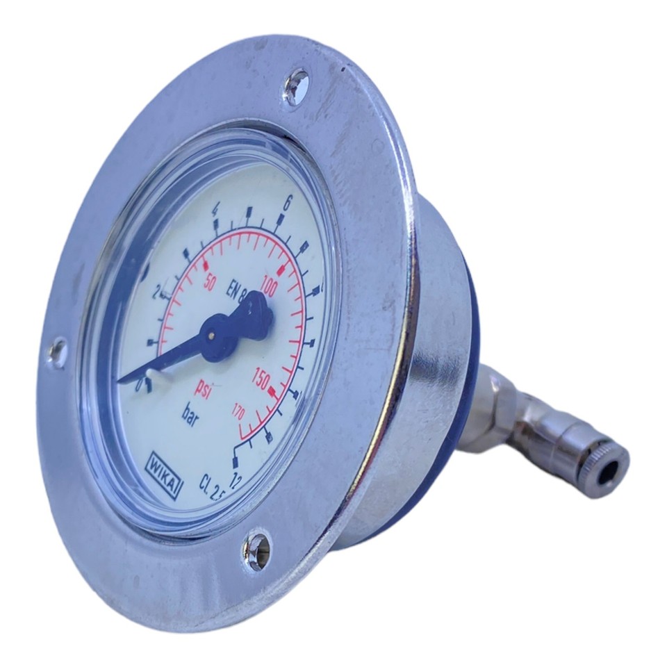 WIKA Cl2.5 Manometer for Industrialist Insert 0-12 BAR 0-170 Psi 0-1 | eBay