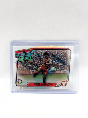 MARCO VAN BASTEN 2023 TOPPS PRISTINE MARVELOUS MOMENT REFRACTOR MM-MVB