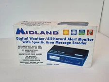 Midland 74-200 NOAA Digital All Weather Radio Hazard Alert Monitor Receiver