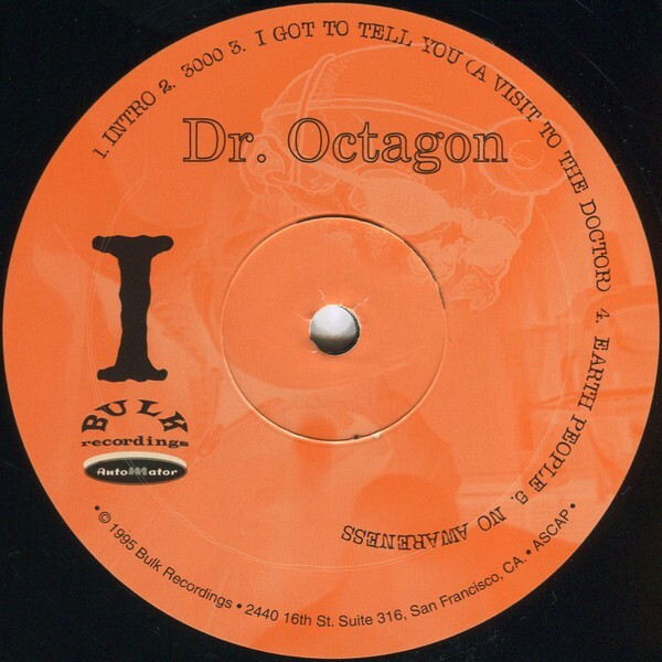 Dr. Octagon / Dr. Octagonecologyst 2001 US Reissue LP 75 Ark