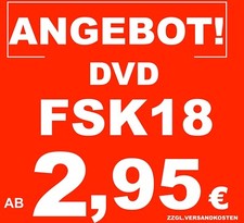 FSK18 DVD - NEU - FILME HORROR ACTION EROTIK(SAMMLUNG)ZUM AUSSUCHEN EINMAL PORTO