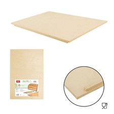 Tavola Piano Rettangolare per Pasta Fresca Spianatoia Pizza in Legno 90x51cm