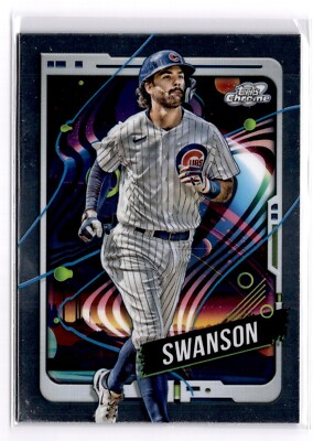 2024 Topps Chrome Dansby Swanson #73 Chicago Cubs | eBay