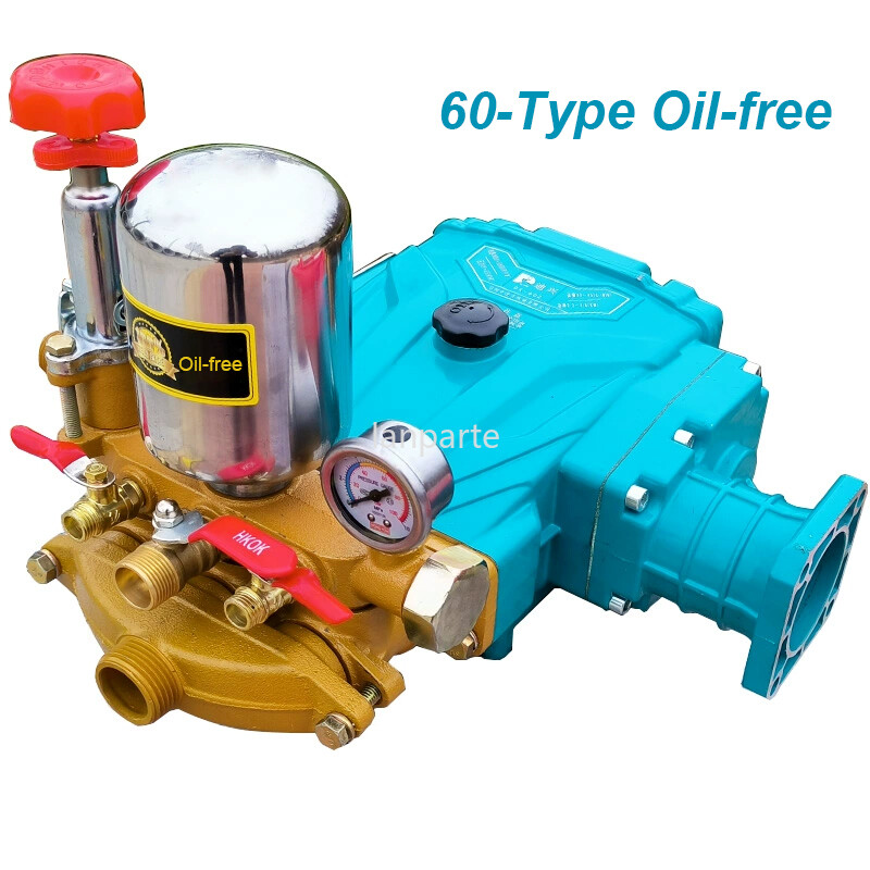 60-type High Pressure Triplex Plunger Pump Oil-free Agricult