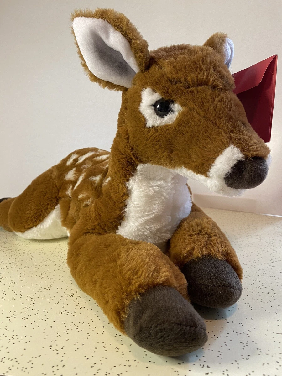 FAO Schwarz Adopt a Pets Plush Lying Baby Deer 18