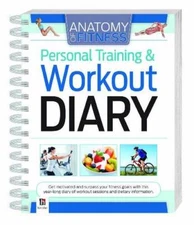 Anatomy of Fitness Personal Training and Workout Diary - Spiral-bound - GOOD