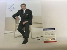 Regis Philbin Signed 8x10 PSA DNA COA Autographed a