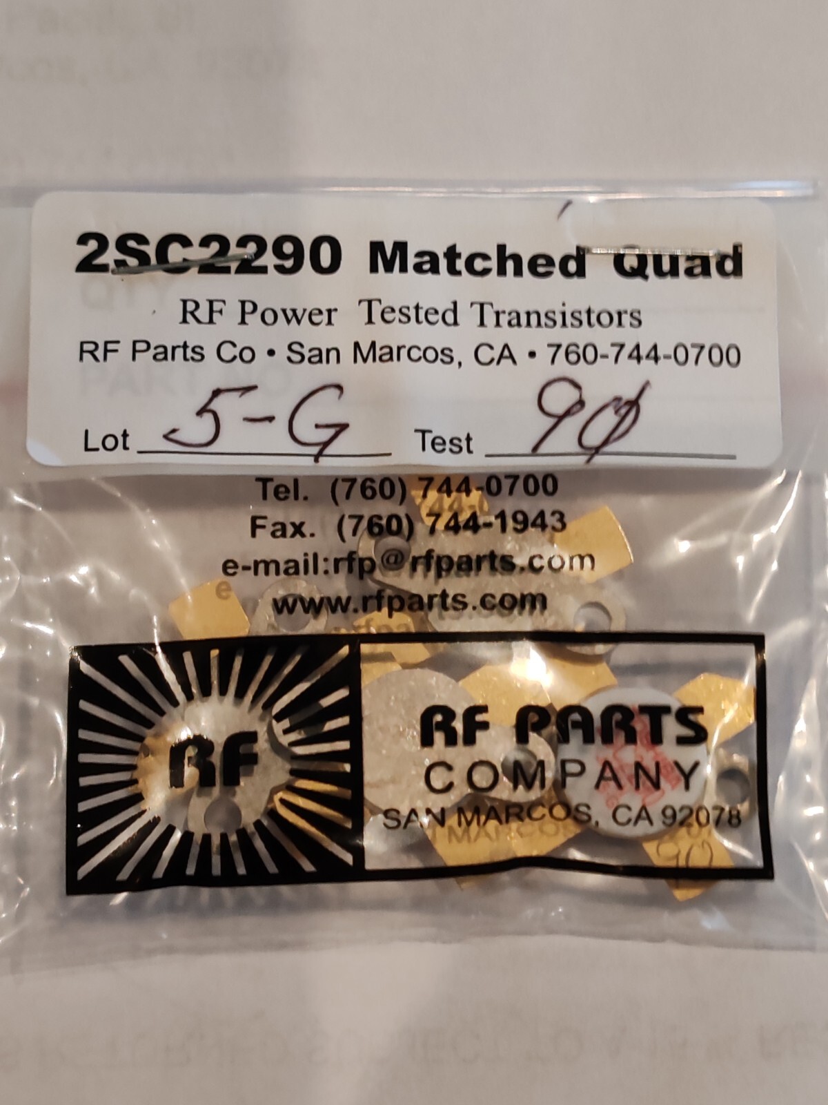NEW matched Quad Transistors TOSHIBA 2SC2290 | eBay UK