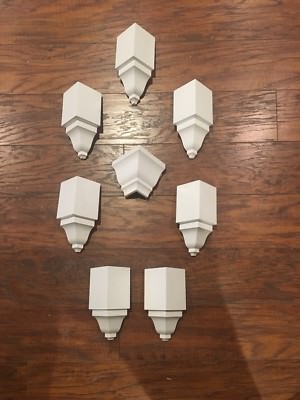 Crown Molding Transitions 8 Piece Set 7 Insides 1 Low Profile Outside For 3 5/8 