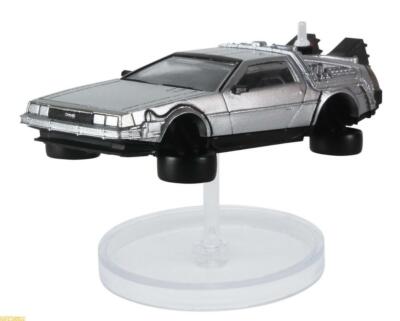 Back To The Future DeLorean Time Machine 4set 1:64Scale Capsule