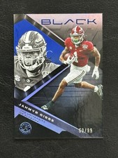 JAHMYR GIBBS 2023 PANINI CHRONICLES BLACK DRAFT PICKS #23 BLUE 60/99