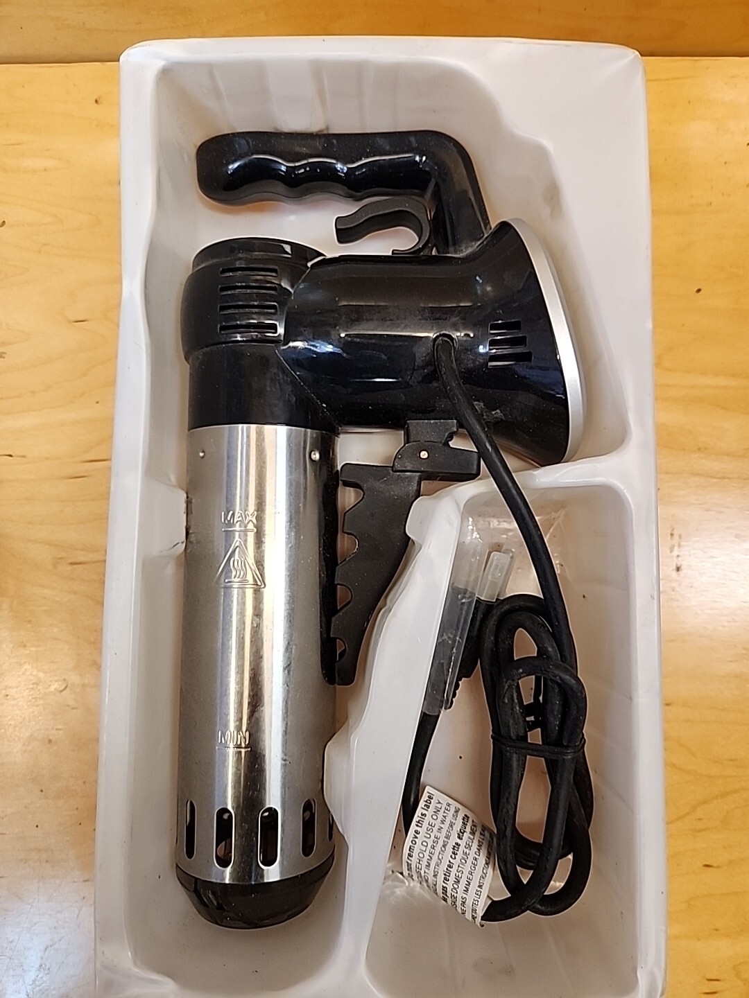 Kalorik SVD-43056-BK Black Sous Vide Immersion Cooker